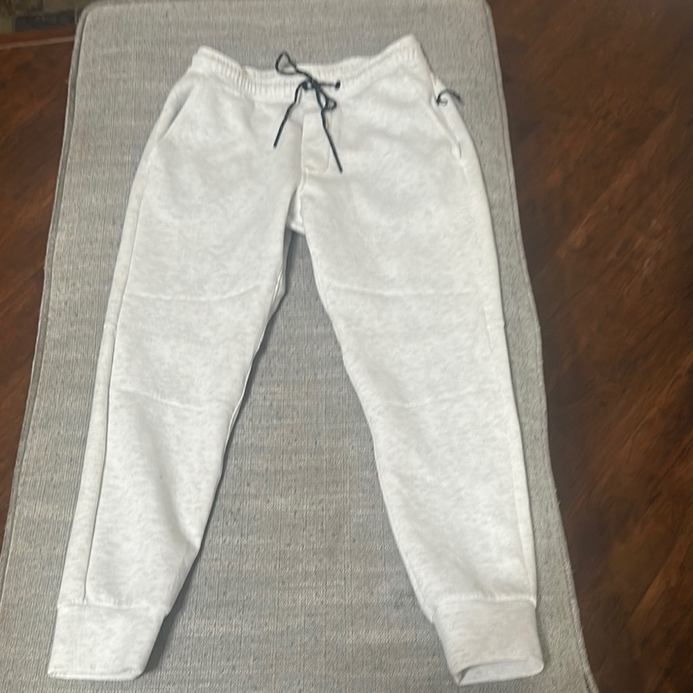 Gently Used Men's White Joggers